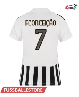 Günstige Juventus Francisco Conceicao #7 Heimtrikot Damen 2026-27 Kurzarm